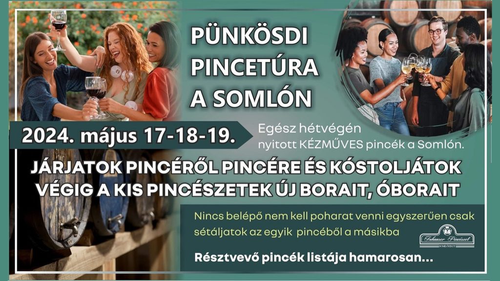 Pünkösdi Pincetúra a Somlón