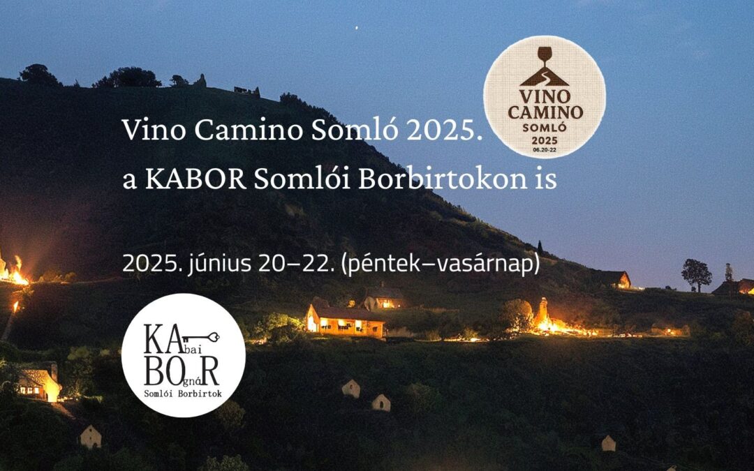 Somlói borászat, somlói pincészet, somlói bor 3 Vino Camino Somló 2025.